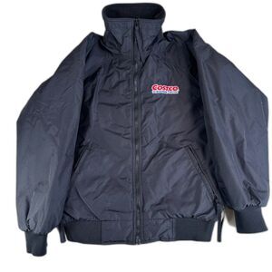 Costco Employee Jacket Size XS Black Full ZIP